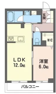 並木ハーミテイジK【2階】の間取り