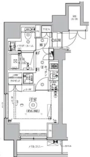セジョリ西早稲田II【5階】の間取り