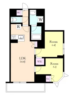 maison chrolo【9階】の間取り