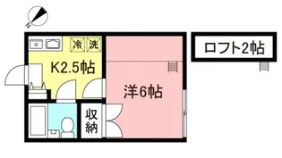 桜プレイスアネックス【2階】の間取り