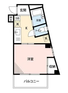 マイナビSTAYミライエ上板橋メゾン(NKダカリ上板橋)【4階】の間取り