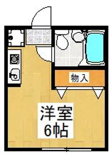 レイクヒルズ武蔵野台【1階】の間取り