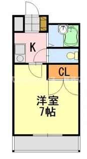 サンフォーレA【2階】の間取り
