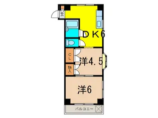 ロ-ドリ-宮崎台【3階】の間取り