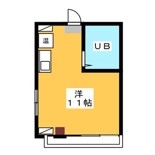 カニエハイツ【2階】の間取り