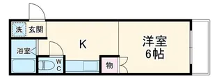 パークサイドII【1階】の間取り
