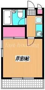イーストハイム【1階】の間取り