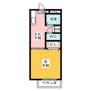 ハイツMS【1階】の間取り