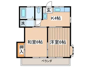 メゾン・ド・マリアージュ【2階】の間取り