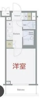 ルーブル蒲田南弐番館【2階】の間取り