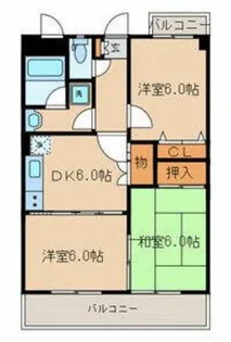 メゾン寿【3階】の間取り