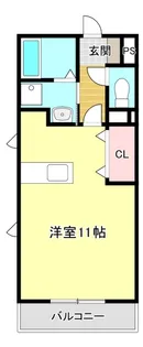 S・AMK【1階】の間取り