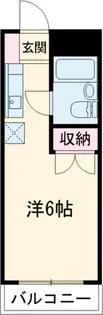 若樹ハイツ【3階】の間取り