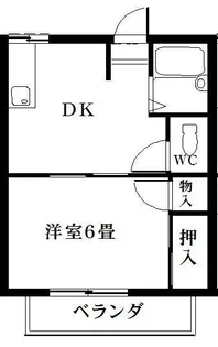 メゾンラフォーレ【2階】の間取り