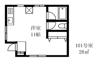 ウェル田園調布【1階】の間取り