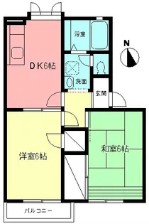 エスポワール【1階】の間取り