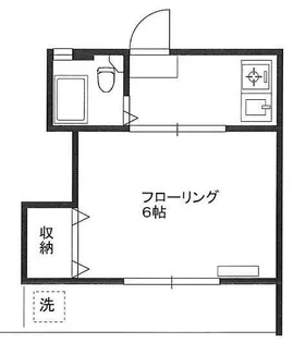 第2丸伊コーポ【1階】の間取り