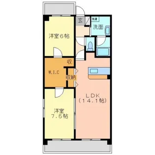 アウルスタイル森下町【3階】の間取り