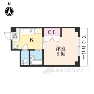 PeaceWellGion【4階】の間取り
