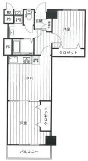 ライオンズマンション方南台【3階】の間取り