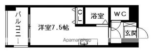 クリオ行啓通参番館【2階】の間取り
