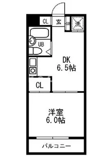 パーソネージュ武蔵関【3階】の間取り