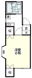 ハイブリッジハイム【2階】の間取り