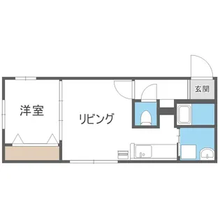 セカンドアベニューA【3階】の間取り