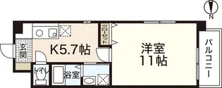 エムスクエア【3階】の間取り