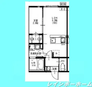 KEIAI RESIDENCE 我孫子【1階】の間取り