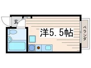 ピア・カピタン2【3階】の間取り