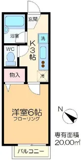 ひまわりハウスA・B【1階】の間取り