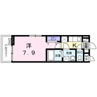 グランツ【2階】の間取り