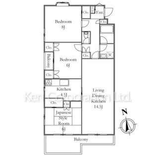 MTKホームズ【2階】の間取り