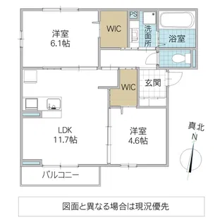 Delight【3階】の間取り