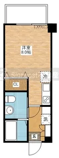 ブランチ家野町【3階】の間取り