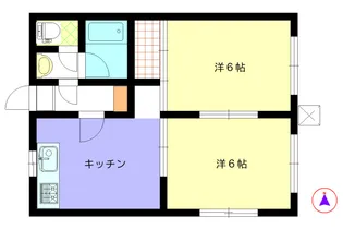 カーサイトウ【1階】の間取り