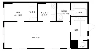 アサノヤ惣【2階】の間取り