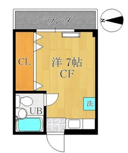 和幸マンション【2階】の間取り