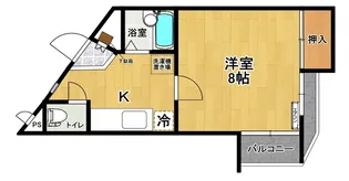 グレース神明【1階】の間取り