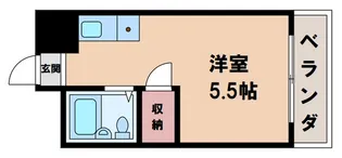 エクセルオリオノ【4階】の間取り