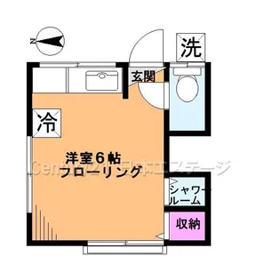花井アパート【1階】の間取り