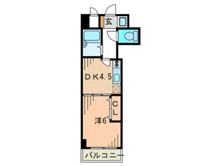 ベルメゾン西宮【3階】の間取り