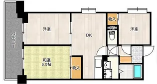 レクシア池田【3階】の間取り