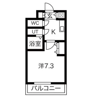 エスリード阿波座ノースプレイス【4階】の間取り