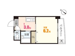 ハイムN5【3階】の間取り