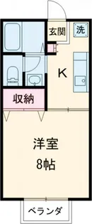 メゾン・ドゥ・エスポワール【1階】の間取り