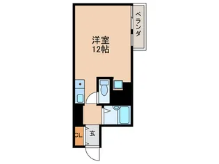 ニュ-ライフ平野町【7階】の間取り