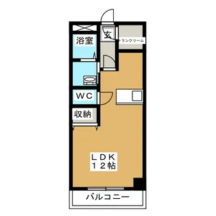 iZm HINAGA B棟【1階】の間取り