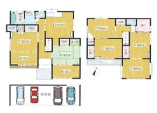 埼玉県坂戸市鶴舞4【一戸建】の間取り